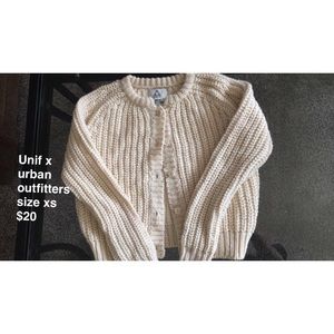 Urban outfitters x unif cardigan